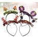 ABOOFAN 12 pcs Halloween Headband Set | Happy Halloween Hair Accessories | Pumpkin Headbands for Cosplay - Buy Online on GoSupps.com