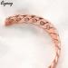 Cigmag 12X Lymphatic Drainage Copper Magnetic Bracelet for Women - Adjustable Cuff Bangle in Rose Gold - Ultra Strength Magnet - Gift Box Included - Buy Online on GoSupps.com