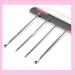 Blackhead remover double head Pimple Extractor Kit Acne Needle Nose Facial Cleaning Tool Stainless Steel beauty kit 4pcs silver - Buy Online on GoSupps.com