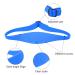 Neckline Shaving Template | Adjustable Haircut Band | DIY Silicone Curve Transparent Ladder for Salons - Blue - Buy Online on GoSupps.com