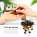 Teenitor 36 Pcs 2ml Amber Glass Essential Oil Bottles with Reducers, Caps, and Droppers - Buy Online on GoSupps.com