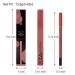 Long Lasting Waterproof Matte Lip Liner Pencil - High Pigmented, Non-Dry, Non-Fade - UP TO 12 HOURS - Professional Lip Makeup for Women (03# WHISPER) - Buy Online on GoSupps.com