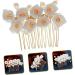 DOITOOL Flower Comb Hair Flowers Accesorios Para Flower Pearl Side Comb Summer Accessories Flower Girl Headpiece Artificial Flower Hairpins Floral Hair Clip Hanfu Resin Bride Hair Piece - Buy Online on GoSupps.com