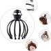 Sewoart 1stk Head Massager - Octopus Massage Device & Hair Brush for Scalp Relief | Manual Back Scratch & Massage - 18x14.5cm Black - Buy Online on GoSupps.com