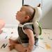 Bebamor Baby Head Protection Pillow | Sit Me Up Baby Seat & Toddler Safety Pads | Adjustable Infant Backpack for Baby Walkers - Turtle Design - Buy Online on GoSupps.com