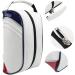 Alvinlite Waterproof Golf Shoe Bag | PU Leather Zipper Carrier for Golf & Soccer | Durable Outdoor Storage Pouch - Buy Online on GoSupps.com