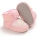 MASOCIO Baby Sheep Booties - Infant Soft Sole Warm Boots (Pink, 0-6 Months) - Buy Online on GoSupps.com