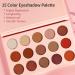 Neutral Eyeshadow Palette - Rose Gold Smokey Red Brown Highly Pigmented Matte Shimmer and Metallic 15 Colors Eye Shadow Pallet - DE LANCI Professional Warm Natural Tone Bronze Eyeshadow For Beginners - Buy Online on GoSupps.com