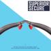 Saucer Replacement Nose Pad & Ear Cushions Set for Oakley X Squared OO6011 Sunglasses - Red One Size | International Shipping Available - Buy Online on GoSupps.com