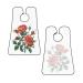 Red Roses Beard Bib Apron - Non-Stick Hair Catcher for Men | Ideal Gifts for Shaving | One Size Black - Buy Online on GoSupps.com