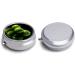Travel Pill Box - 3 Compartment Portable Medicine Organizer with Green Fruits Design - Ideal for Purse & Pocket - Buy Online on GoSupps.com