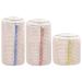 FOMIYES 3 Rolls Compression Non Stick for Wounds Waist Trainer Wrap Knee Wraps Head Wrap Joint Wraps Leg Wraps Cotton Wrap Scarf Comfortable Spandex