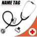 Custom Stethoscope Name Tag - Two-Sided ID Clip for ADC MDF & Littmann - Perfect for Nurses EMTs Vets & Med Students - Buy Online on GoSupps.com
