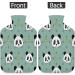 Panda Hot Water Bottle with Fluffy Cover - 2L Capacity for Cozy Nights | Pain Relief for Back Neck & Shoulders - Buy Online on GoSupps.com