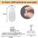 10 Pairs Silicone No-Slip Glasses Nose Pads - Transparent Click System for Eyewear & Sunglasses | Durable Nasal Protection Accessories - Buy Online on GoSupps.com