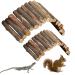 2 pieces hamster climbing toys climbing conductor for hamster hamster wooden ladder Pet Ladder Bridge for hamster mice parrots hedgehogs guinea pigs budgerigar nymphensittish 2 size