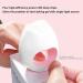LIZEALUCKY Mini Nail Dryer Lamp USB Portable Single Finger UV Gel Nail Curing Lamp Manicure Tools Small and Convenient You Can Do Manicure Anytime Anywhere with One Hand (Blanco) - Buy Online on GoSupps.com
