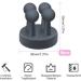 OSORD 8PCS Adhesive Hooks for Bathroom & Kitchen | No Drilling Toothbrush & Razor Holder Towel Clamps Key Hooks - Black - Buy Online on GoSupps.com