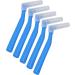 Braces Interdental Brushes - L-Shaped 5 Pack | Effective Cleaning & Plaque Removal for Dental Care - Blue - Buy Online on GoSupps.com