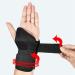 Adjustable Professional Breathable Nylon Wrist Splint with Thumb Loop for Pain Relief International Shipping Available - Buy Online on GoSupps.com