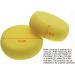 Penta Angel 3inch Yellow Painting Sponges - Synthetic Artist Sponges for Watercolors, Art & Craft - 6pcs Round Sponges for Pottery, Clay, Ceramics & Wall Cleaning - Buy Online on GoSupps.com