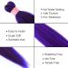 AQINBEL 26 Inch Purple Pre-Stretched Braiding Hair - 8 Bundles | Itch-Free Synthetic Fiber Crochet Twist Braids | Yaki Texture Extensions - Buy Online on GoSupps.com