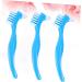 CliSpeed 6-Piece Double Prosthesis Nursing Comb & Denture Brush Set Pink Hair Accessories for Back Massage & Breastfeeding Support - Buy Online on GoSupps.com