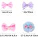Hayaww 8 PCS Dog & Cat Hair Accessories - Stylish Bowknot Hair Ties & Grinding Gear for Pets - Buy Online on GoSupps.com