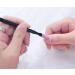 Mezerdoo 5Pcs Nail Art Pusher Black Quartz Head Scrubs Stone Cuticle Stick Pen Spoon Cut Manicure Care Nail Polishing Tools - Buy Online on GoSupps.com