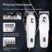 Professional Cordless Hair Clippers for Men - Rechargeable Electric Hair Trimmer Tool - Buy Online on GoSupps.com