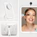 Fancii Portable LED Makeup Mirror with 3 Light Settings - Aura Go (White) - Buy Online on GoSupps.com