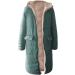Hanxiulin Women s Fleece Plush Jacket - Warm & Breathable Autumn Winter Cardigan - Cuddly Mint Green XXL - Buy Online on GoSupps.com