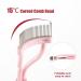 3pcs Double Head Eyelash Comb Set - Adjustable Folding Separator Tool with Brush & Cover for Mascara Removal | Available in 3 Colors - Buy Online on GoSupps.com