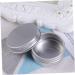 TEHAUX Box travel jar cosmetic sample jars Powder Jar Aluminum Storage Jar cosmetic sample tin containers round cream pot aluminum tin jar jars with lids empty cream jar Salve Jar nut tea - Buy Online on GoSupps.com