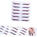 Angoily 12 Pairs Glitter Eyeliner Double Eyelid Tape Eyeliner Tape Reusable Double Eyelid Strips Pink Eyeliner Purple Tape Purple Eyeliner Fiber Eyelid Lift Strip Eyes Tool Sticker Miss - Buy Online on GoSupps.com
