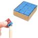 Billard chalk billiards blue billiards of master non-slip pool queue chalk cue chalk billiards standard billiard accessories chalk billiard chalk for amateurs and professionals (12 pieces)