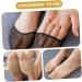 Healeved 8 Pairs Half Socks Wear-Resistant Toe Socks Washable Metatarsal Pads Seamless Toe Socks Ballet Socks Wear-Resistant Forefoot Pads Half Toe Socks Breathable Protector Miss Lace Net - Buy Online on GoSupps.com