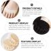 Healifty 2 Pair Invisible Adjustable Toe Socks for Women | Reusable Shoe Filler Toe Topper Liner for High Heels & Sandals - Buy Online on GoSupps.com