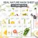 Nature Republic Real Nature Mask Sheet (14 Types) - Korean Face Mask Pack with Natural Plant Extracts (Pack of 14) - Buy Online on GoSupps.com