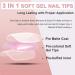 Buy Gel X Nail Tips Medium Square - 300pcs Pre-Colored Natural Pink Press-On Nails | Soak Off Acrylic Extensions for DIY Nail Art - Buy Online on GoSupps.com