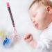 7 Piece Baby Anti-Lost Dummy Pacifier Clips Set | Universal Holder Leash for Boys & Girls | Teething Bite Rings & Folding Wooden Design (Black One Size) - Buy Online on GoSupps.com