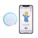 MonBaby Baby Breathing Movement Monitor: Tracks Breathing Movement, Feeling Temperature, Rollover, and Sleeping Position. Alerts Go to Smartphone if Baby May Need Attention
