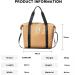 SONARIN Large Capacity Waterproof Baby Nappy Changing Tote Bag - Stylish Satchel Messenger Bag with Stroller Straps & Changing Mat Yellow - Buy Online on GoSupps.com