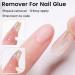Nail Remover for Broken Nails - Fast Drying Long Lasting Strong Hold Gel Nail Glue with Remover | for Repairing Decorating Manicures Broken Nails Artificial Nails Women Girls Beginners - Buy Online on GoSupps.com