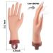 Flexible Acrylic Practice Hand for Nails Art Training - 1Pcs Nude Mannequin Hand - Buy Online on GoSupps.com