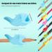 10 Pieces Suwiwkkoa Silicone Pencil Holder - Ergonomic Writing Aid for Children Compatible with Various Pens & Pencils - Buy Online on GoSupps.com