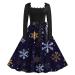 Hanxiulin Hoodie Women Christmas Pocket Christmas Elk Party Dresses Sweatshirt sweaty sweat jacket hooded sweater fashion dress with bag hoodie dress top jumper autumn winter dark blue xxl