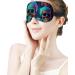 Psychedelic Dark Skulls Sleep Eye Mask | Elastic Strap | Unisex Sleeping Aid for Travel and Naps - Buy Online on GoSupps.com