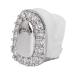 Single Tooth Bling Accessory - Silver Teeth Decoration for Halloween Party & Show - International Shipping Available - Buy Online on GoSupps.com