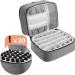 Portable Storage Bag for Polish and Lamp Sturdy Handle Double Layer Organizer Black - Buy Online on GoSupps.com
